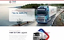 EFORWEB 2 FMR Öztürk Lojistik web sitesi ve SEO