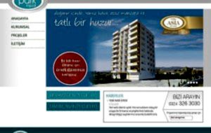 Mersin Park İnşaat Web Sitesi