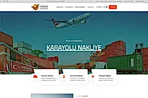 Venüs Lojistik kurumsal web sitesi ve SEO Venüs Lojistik kurumsal web sitesi ve SEO